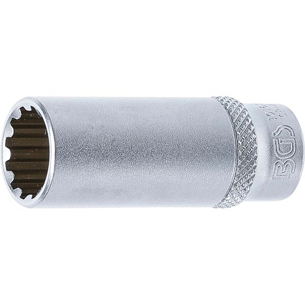 Inserto Per Chiave A Bussola Gear Lock, Profonda | Azionamento Quadro 6,3 Mm (1/4") | Sw 13 Mm"-image