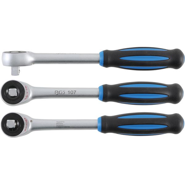 Cricchetto Reversibile Con Impugnatura Twist Grip | Attacco Quadro 12,5 Mm (1/2")"-image