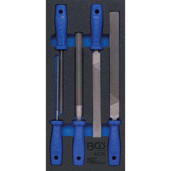 Bgs Carrello Da Officina 1/3: Set Di Lime Da 5 Pezzi - 4030-image