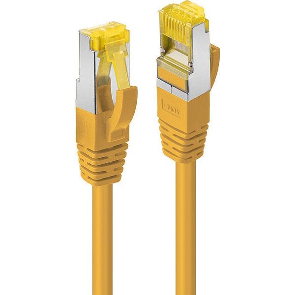 Lindy 47659 Lindy Cavo Patch Cat6A RJ45 S/Ftp Cat7 Lszh Cavo Gelb 1,5M-image
