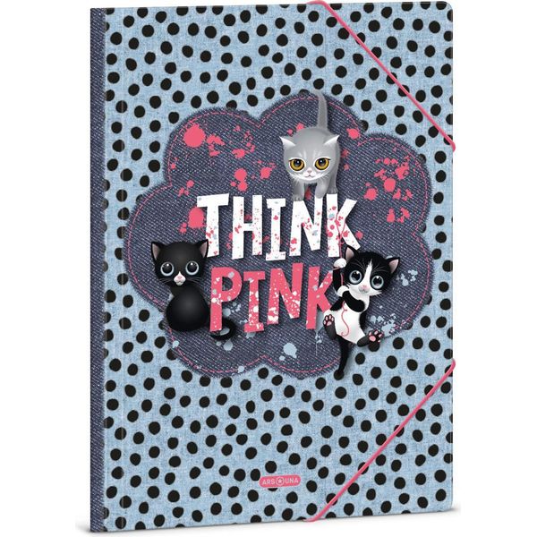 Cartella Per Quaderni Ars Una Think Pink 23 A4-image