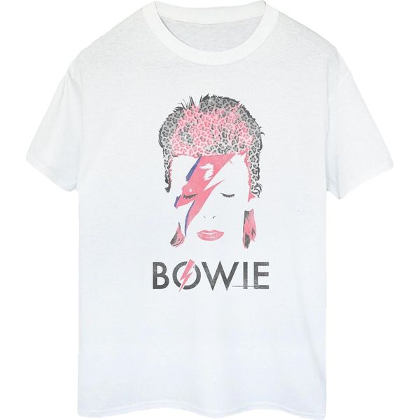 David Bowie - Maglietta "Aladdin Sane"" Da Donna BI53514 (Xxl) (Bianco)"-image