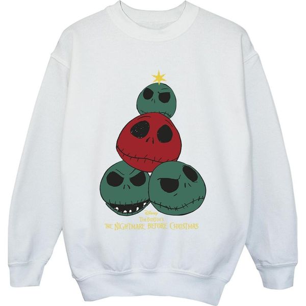 The Nightmare Before Christmas - Felpa Per Ragazzi BI53521 (116) (Bianco)-image