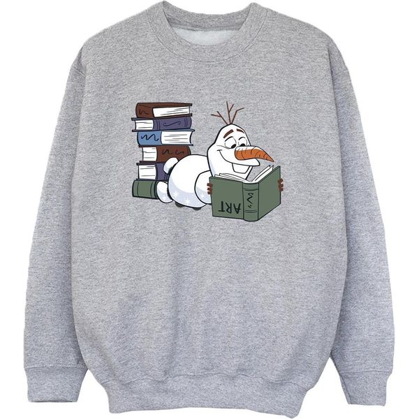 Frozen Ii - Felpa Da Bambino BI53612 (116) (Grigio Sport)-image