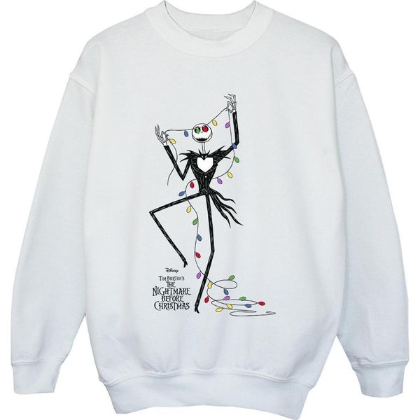 The Nightmare Before Christmas - Felpa Per Ragazze BI53834 (152-158) (Bianco)-image