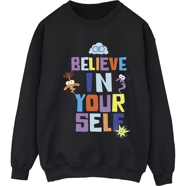 Inside Out 2 - Felpa "Believe In Yourself"" Per Donna BI54730 (5XL) (Schwarz)"-image