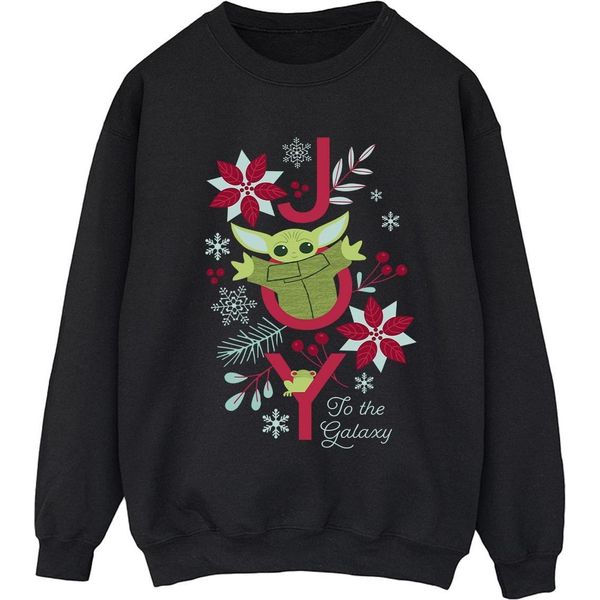 Star Wars Mandalorian - Felpa "Joy To The Galaxy"" Da Donna BI54635 (Xxl) (Nero)"-image