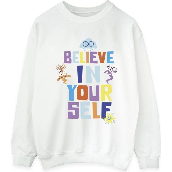 Inside Out 2 - Felpa "Believe In Yourself"" Per Donna BI54730 (5XL) (Bianco)"-image