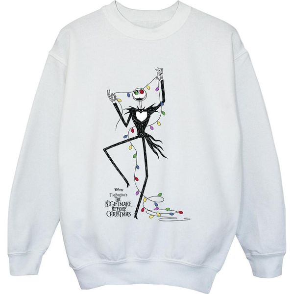 The Nightmare Before Christmas - Felpa Per Ragazzi BI55002 (104) (Bianco)-image