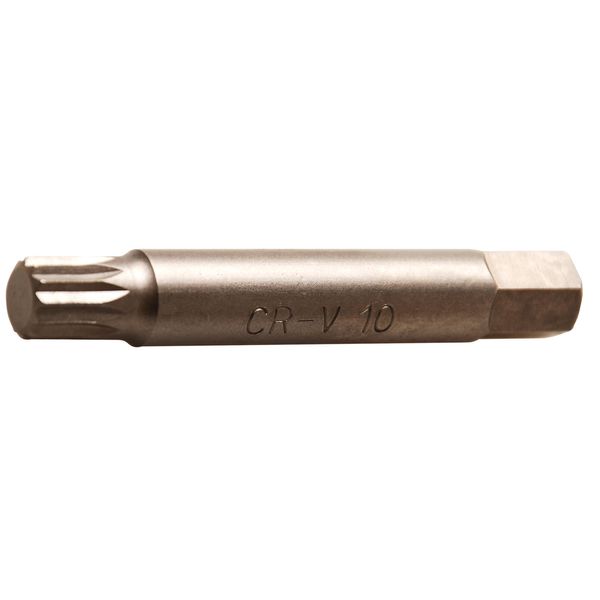 Bgs Bit Esagono Esterno Lungo 10 Mm (3/8") Interno Multidente (Per Xzn) M10 - 4246-M10"-image