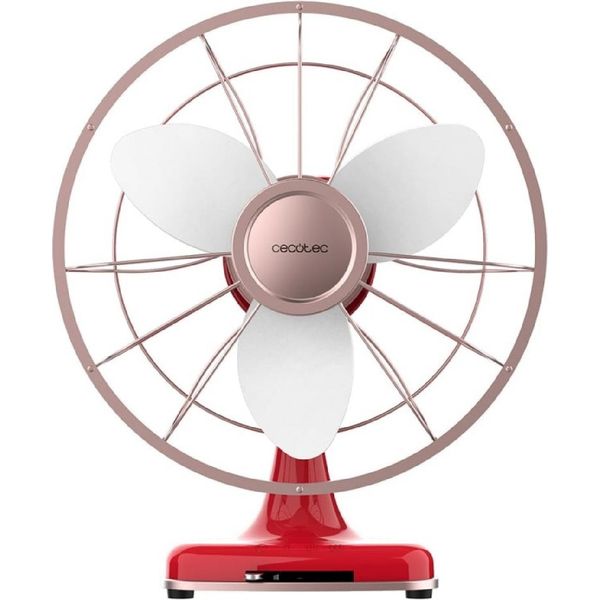 Cecotec Energysilence 1090 Retrodesk 40 W Ventilatore Da Tavolo Rosso-image