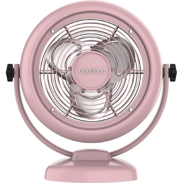 Cecotec Energysilence 800 Retrodesk Rosa 20 W Ventilatore Da Tavolo-image