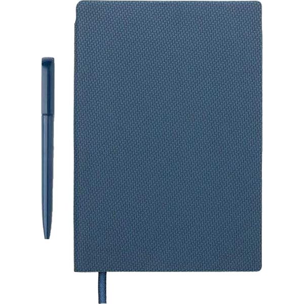 Midocean - Taccuino "Nota"" Con Penna, A5 MO1824 (Taglia Unica) (Blu Scuro)"-image
