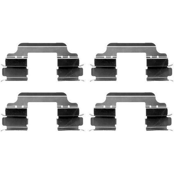 Hella 8DZ 355 203-141 Kit Di Accessori Per Pastiglie Dei Freni A Disco Anteriori Adatto A MERCEDES-BENZ Citan Delivery Van (415) Citan Estate / Tourer (415) Citan Mixto (415)-image