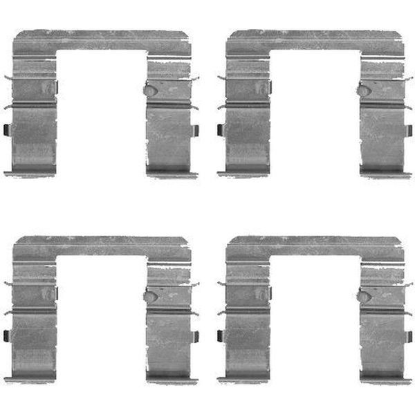 Hella 8DZ 355 205-061 Kit Di Accessori Per Pastiglie Del Freno A Disco Anteriore Per Kia Carnival / Grand Carnival Iii (Vq) Carnival Ii (Gq) Carnival I (Up)-image