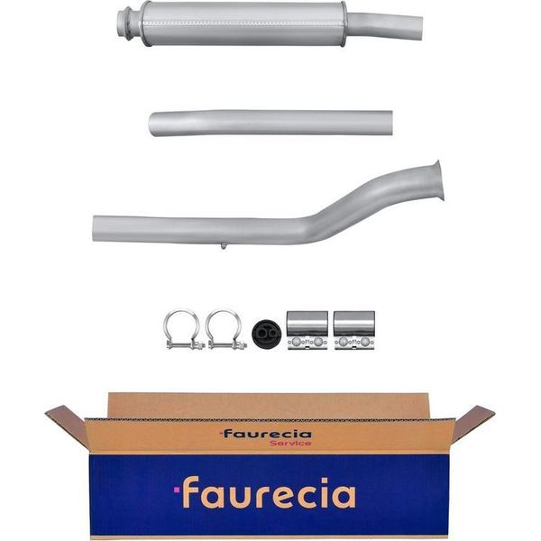 Kit Di Silenziatori Centrali Faurecia Easy2Fit Per Peugeot 406 E Altri-image