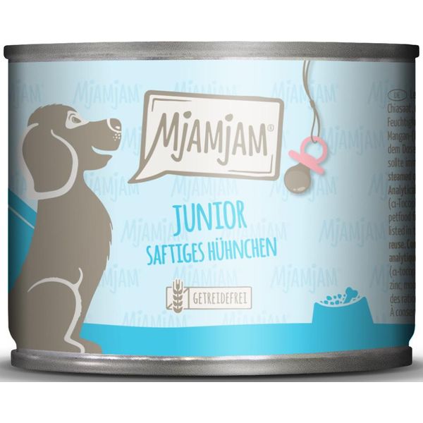 Mjamjam Pollo Succulento Con Uovo Junior 200Gx6-image