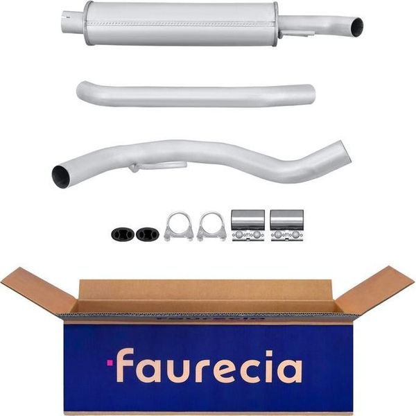 Silenziatore Anteriore Di Scarico Faurecia Kit Easy2Fit Per Fiat Croma E Altri-image