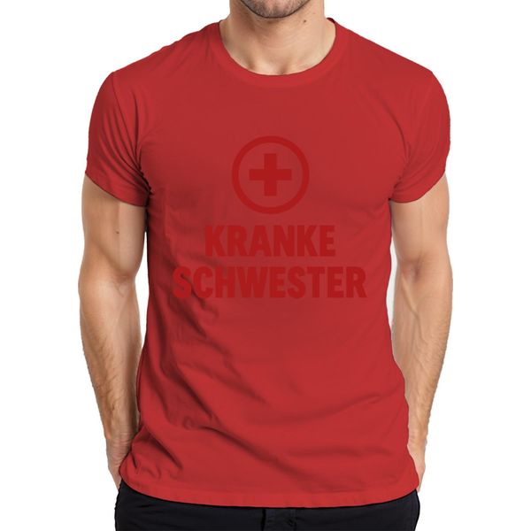 Sick Nurse Regalo Infermiere Umorismo Infermiere Halloween Maglietta Da Uomo, Rosso, Xl-image