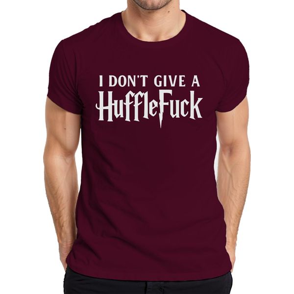 Non Me Ne Frega Un Cazzo Lustig Halloween Harry Potter Fan Geschenk Herren Maglietta, Borgogna, Xl-image