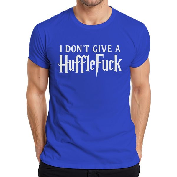 Non Me Ne Frega Un Cazzo Lustig Halloween Harry Potter Fan Geschenk Herren T-Shirt, Blau, 3XL-image