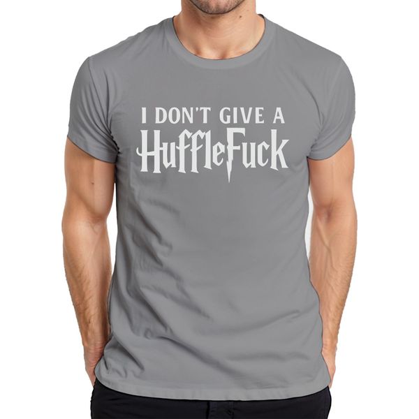 Non Me Ne Frega Un Cazzo Lustig Halloween Harry Potter Fan Geschenk Herren T-Shirt, Grau, S-image