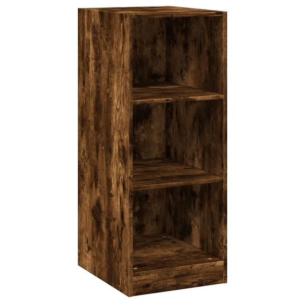 Vidaxl Armadio Rovere Fumé 48X41X102 Cm Materiale A Base Di Legno-image