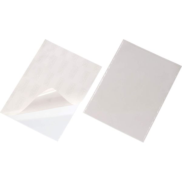 Durable Busta Adesiva Pocketfix® A4, 25 Pezzi, Trasparente, 809619-image