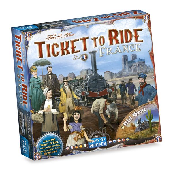 Days Of Wonder DOW0009 Ticket To Ride - Francia (Collezione Di Mappe 6), Gioco-image