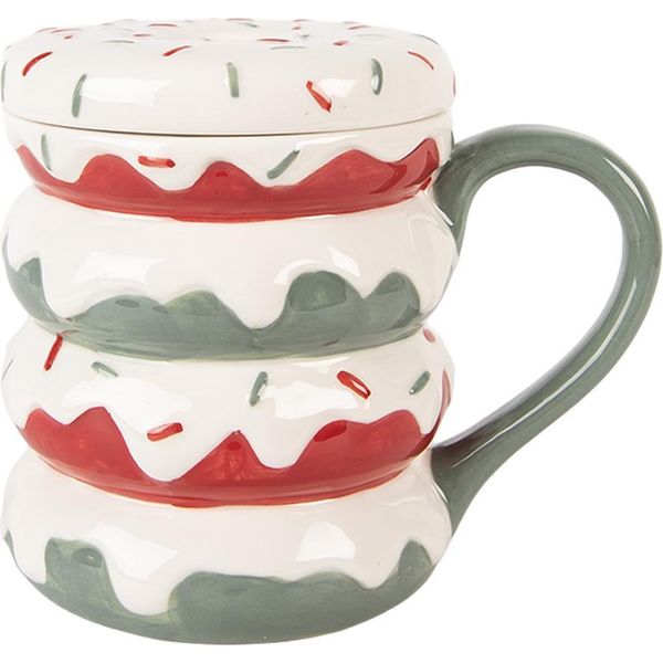 Tazza Clayre & Eef 450 Ml In Ceramica Bianca-image