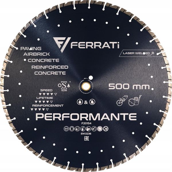 Disco Diamantato Ferrati Performante 500 Mm-image