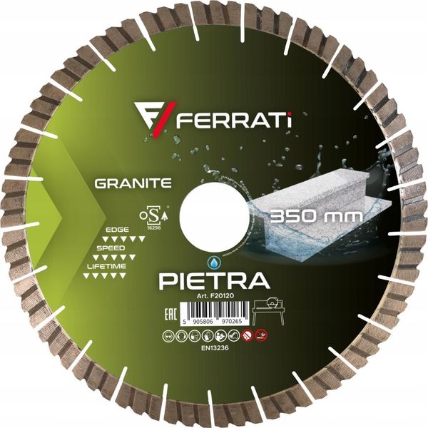 Ferrati Pietra 350 Mm Diamanttrennscheibe-image