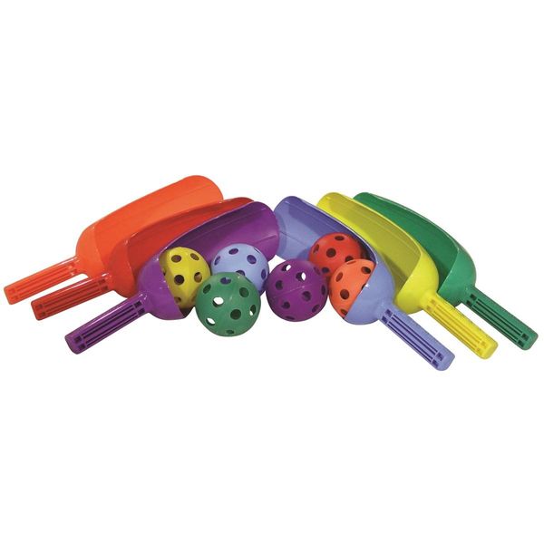 Set Di Mazze Spordas - 6 Mazze E Palline Colorate Per Giochi All'aperto-image