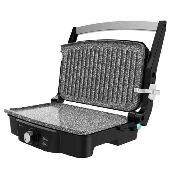 Cecotec Rock'ngrill 1500 Stone Ceramic Mix And Grill Grill Elettrico Trasparente Taglia Unica / Spina Eu 220V Trasparente Taglia Unica-image