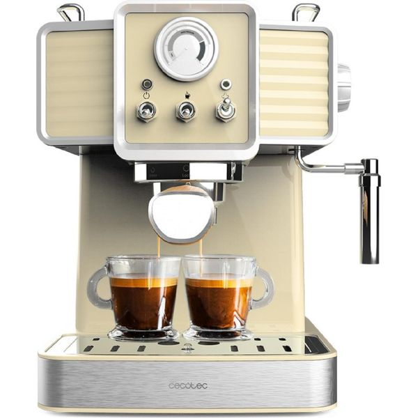 Cecotec Espresso-Kaffeemaschinen Power Espresso 20 Tradizionale Light Yellow-image