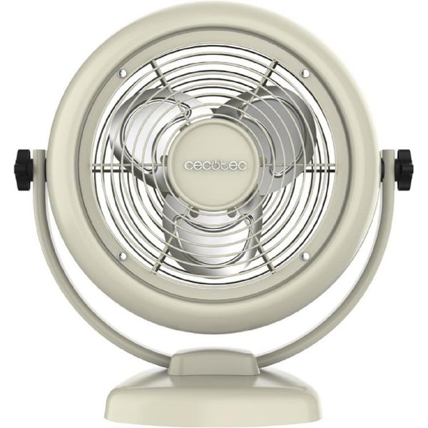 Cecotec Energysilence 800 Retrodesk Beige 20 W Ventilatore Da Tavolo-image