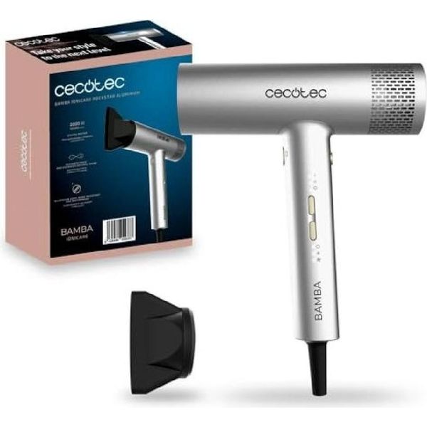 Cecotec Bamba Asciugacapelli Rockstar Alluminio Ionicare Motore Digitale Capelli-image