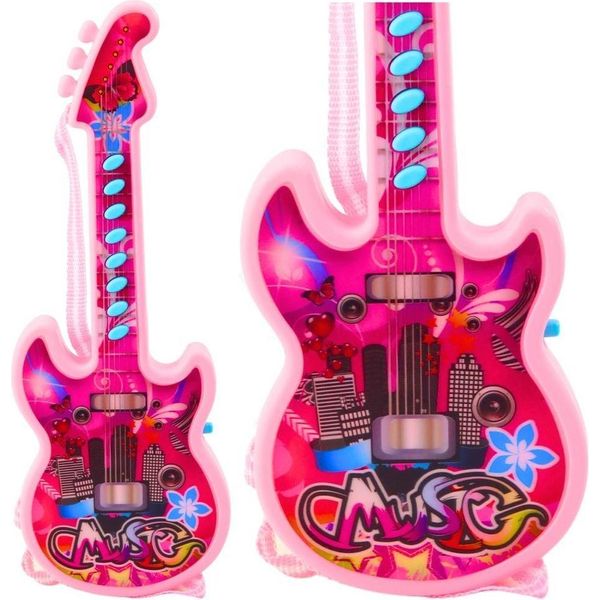 Chitarra Elettrica Per Bambini Melodies Solstice Pink 29Cm-image