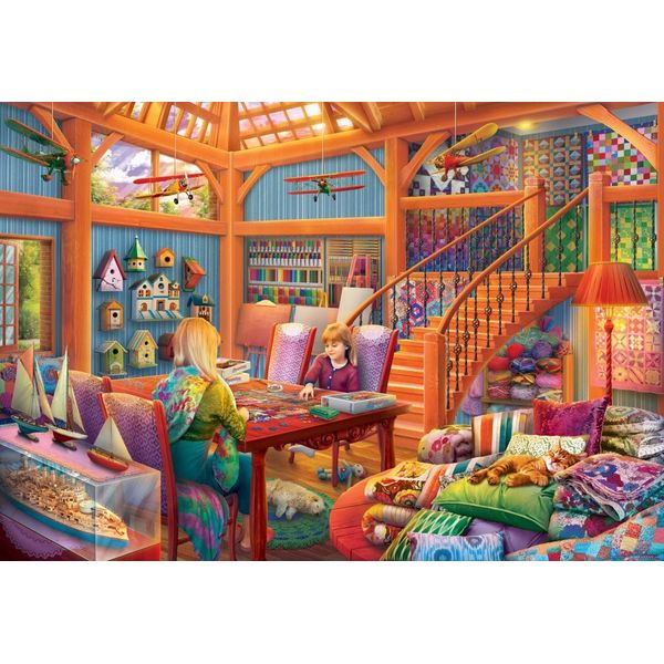 Bluebird Puzzle Hobby Room - Puzzle Divertenti Per Adulti-image
