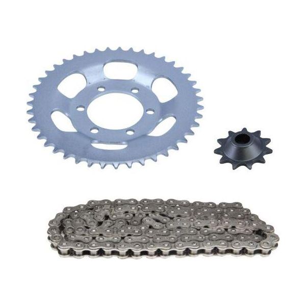 Set Di Catene 3 Pezzi Argento 11/43 Denti Per ZüNdapp Super Combinette Tipo 510-101 / Super Combinette Tipo 517-10L0-image