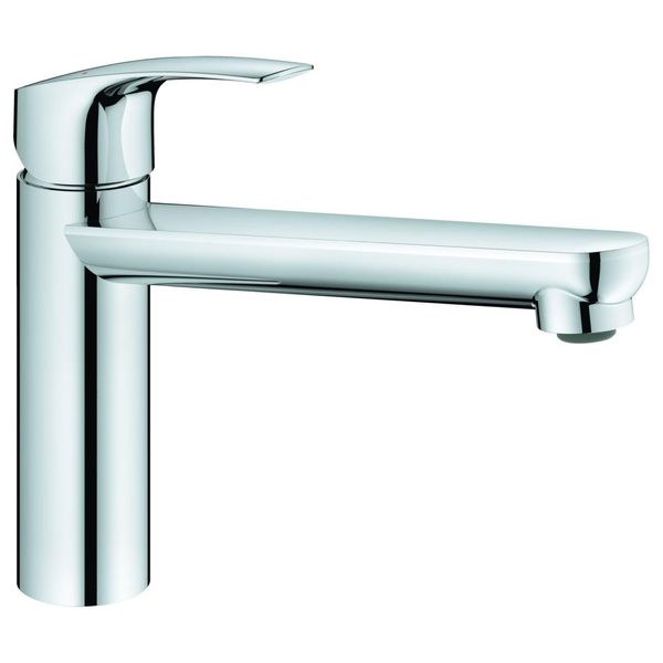 Grohe KüChenarmatur Eurosmart 101233 Niederdruck Mittelhoher Auslauf Chrom, 1012330000 1012330000-image