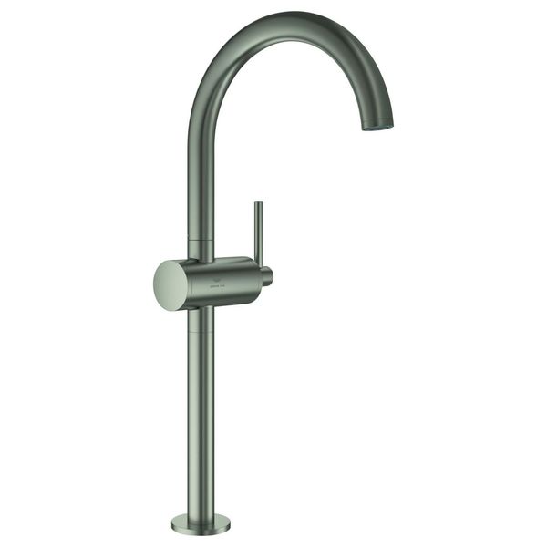Grohe Einhand-Waschtischbatterie Atrio 24365 Xl-Size Satin Steel, 24365MS0 24365MS0-image