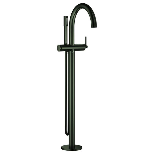 Grohe Wannenbatterie Atrio 24368 Bodenmontage Satin Graphite, 24368MG0 24368MG0-image