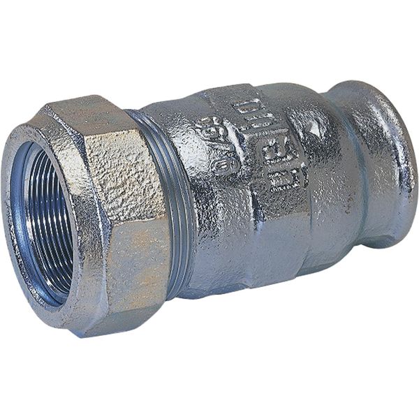 Gebo Connettore A Morsetto Originale Tipoi 3/4''IG X 26,9Mm Per Tubo D'acciaio : 3/4 Pollici : 26,9 Attacco Filettato: 3/4 Pollici Diametro Esterno Del Tubo: 26,9-image