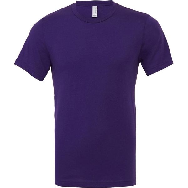 Maglietta In Jersey Canvas Unisex, Kurzarm BC163 (S) (Team Lila)-image