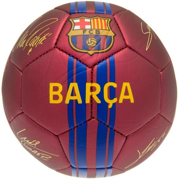 Fc Barcelona - Calcio, Con Firme TA5807 (Taglia Unica) (Rosso/Blu)-image