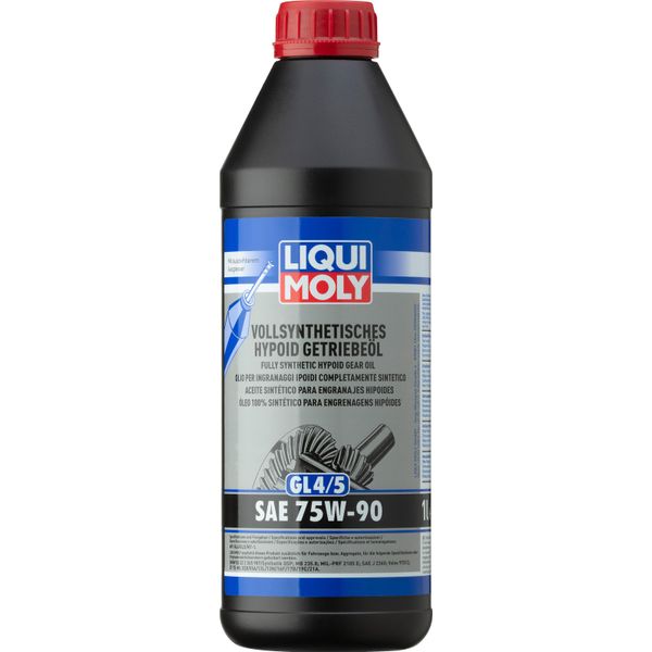 Liqui Moly Olio Per Cambi Ipoidi Completamente Sintetico (GL4/5) 75W-90 1 Litro-image