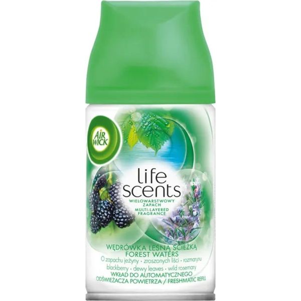 Ricarica Deodorante Per Ambienti Air Wick Life Scents - Acqua Di Bosco - Spray Automatico - 250 Ml - 1 Pezzo-image