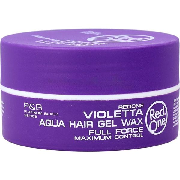 Red One - Cera Per Capelli - Quicksilver - Cera Gel Per Capelli Aqua - Per Una Tenuta Forte E Lucentezza - 150 Ml - 1 Pezzo-image