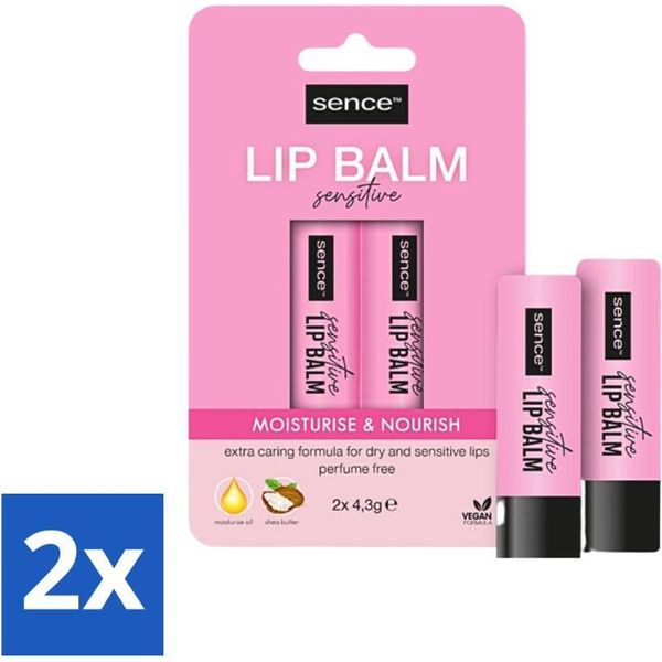 Sence Lip Balm Sensitive 2 Pezzi - Confezione Risparmio - 2 Pezzi-image